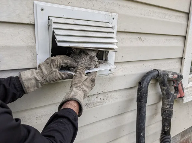 Dryer Exhaust Vent Cleaning in Simsbury