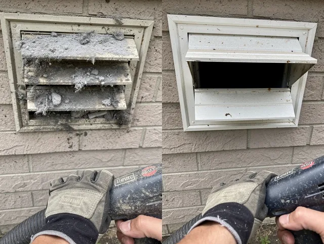 Professional dryer exhaust vent cleaning by Simsbury Dryer Vent Cleaning in Simsbury