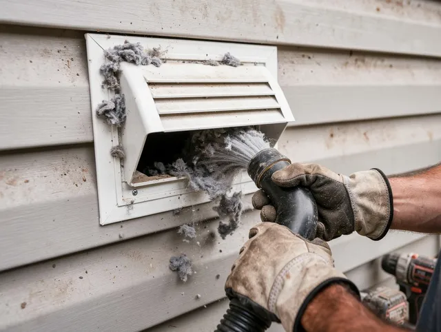 Professional dryer vent cleaning by Simsbury Dryer Vent Cleaning in Simsbury
