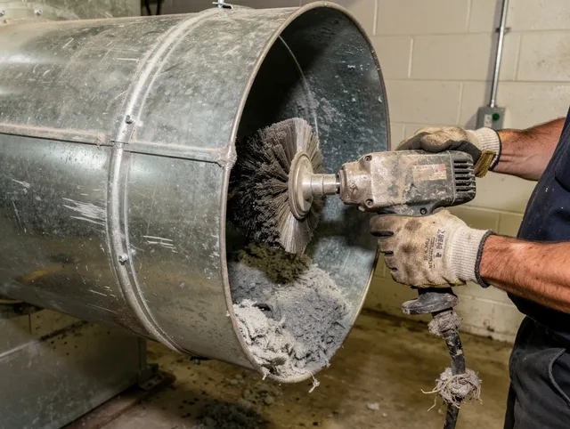 Industrial-grade dryer vent cleaning by Simsbury Dryer Vent Cleaning in Simsbury